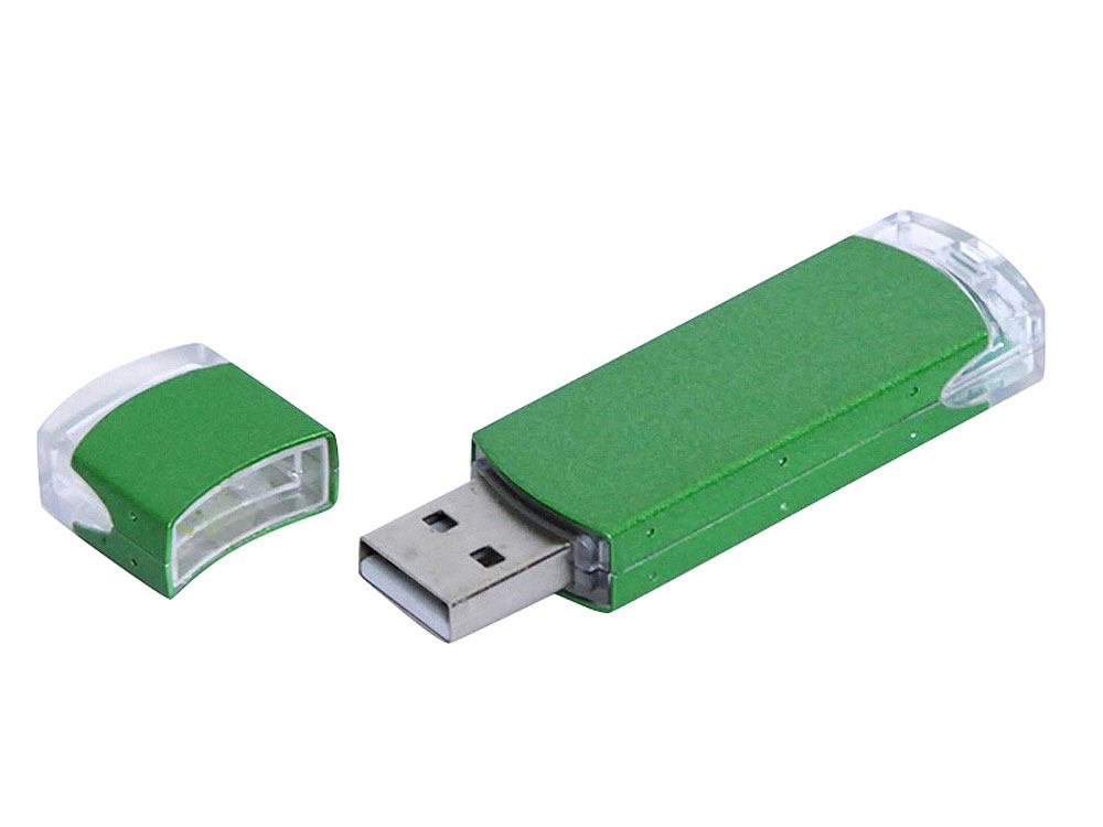 USB 3.0- флешка промо на 64 Гб прямоугольной классической формы заказать в Москве