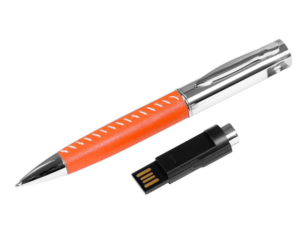 USB 2.0- флешка на 16 Гб в виде ручки с мини чипом заказать под нанесение логотипа