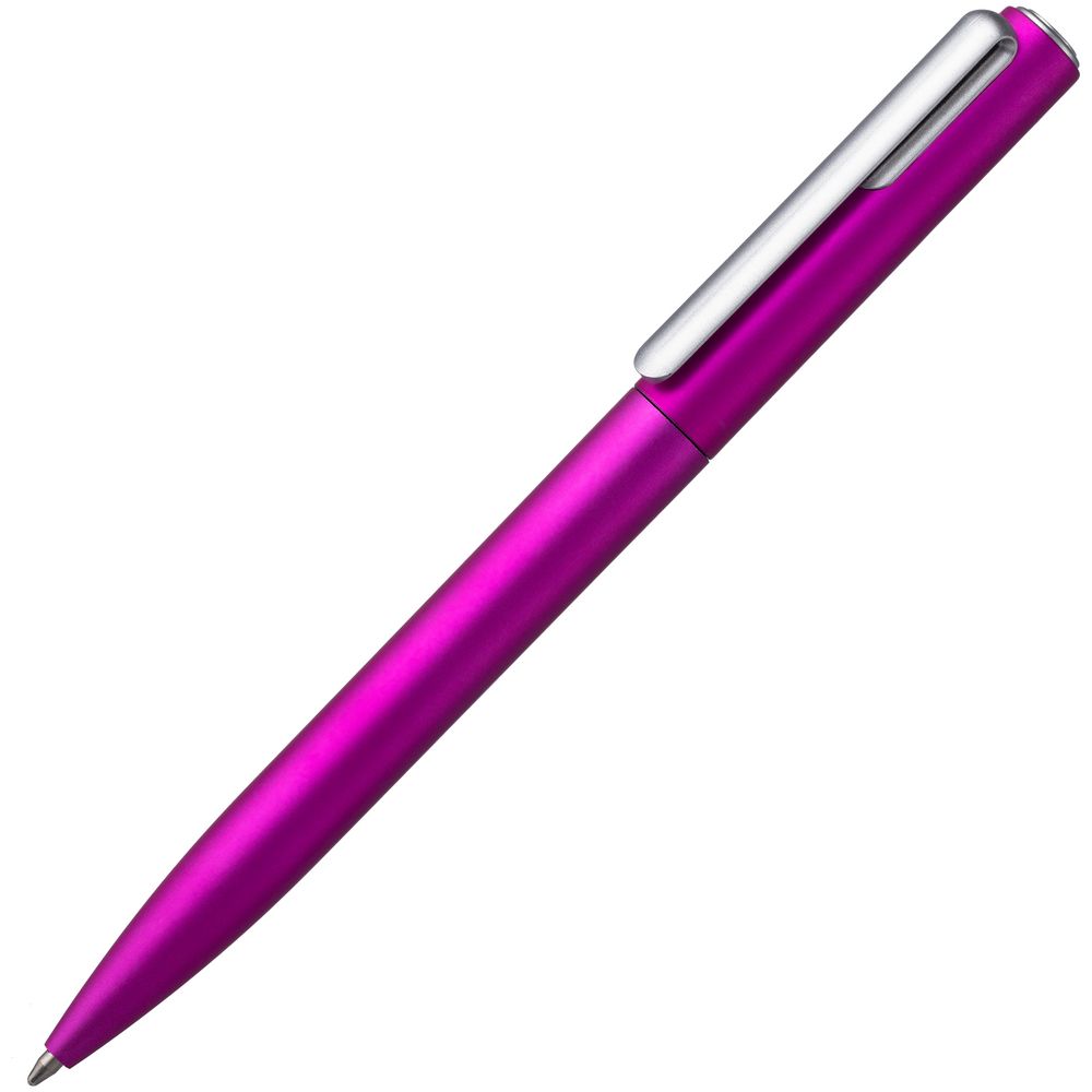 Ручка шариковая Drift Silver, ярко-розовый металлик (фуксия) оптом под нанесение