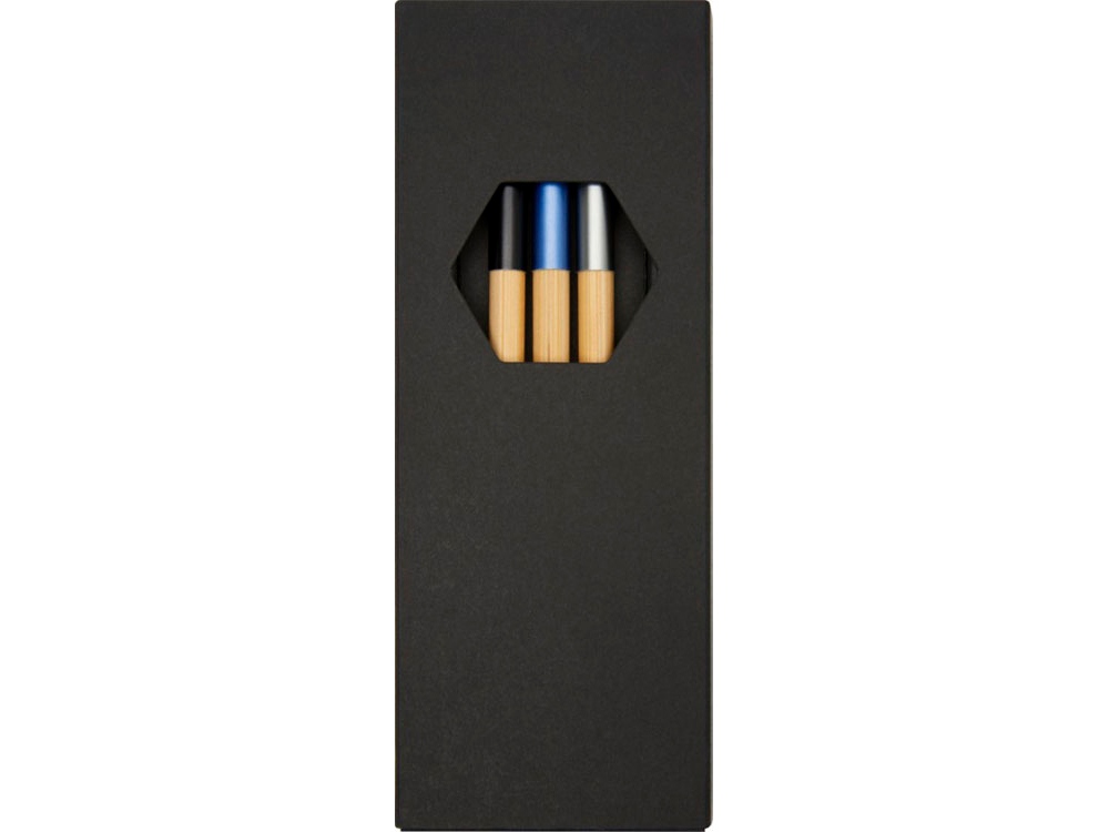 Подарочный набор «Kerf» с тремя бамбуковыми ручками на заказ с логотипом компании