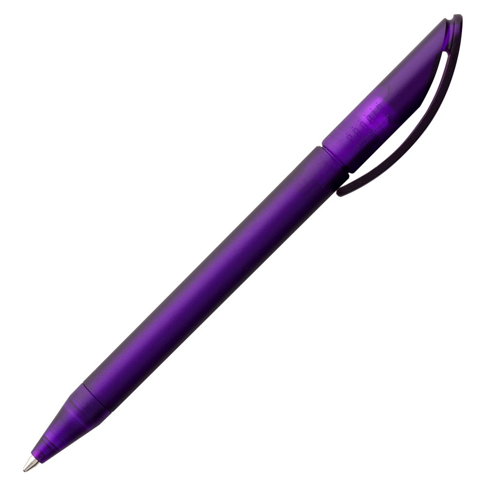 Ручка шариковая Prodir DS3 TFF, фиолетовая с нанесением логотипа в Москве