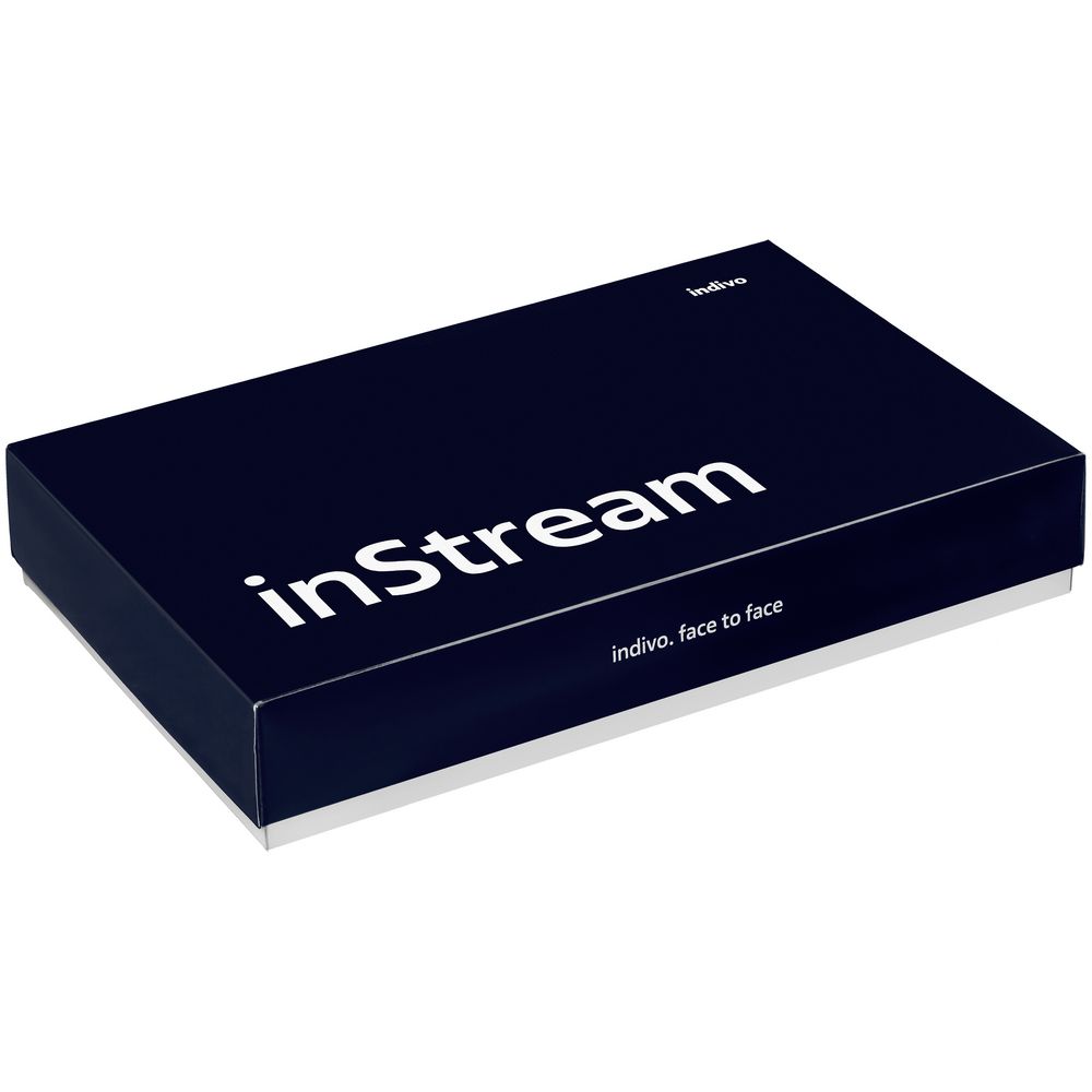 Органайзер inStream, черный заказать под нанесение логотипа