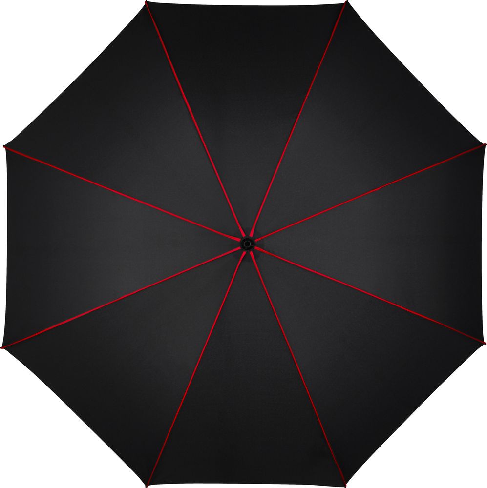 Зонт-трость Seam, красный на заказ с логотипом компании
