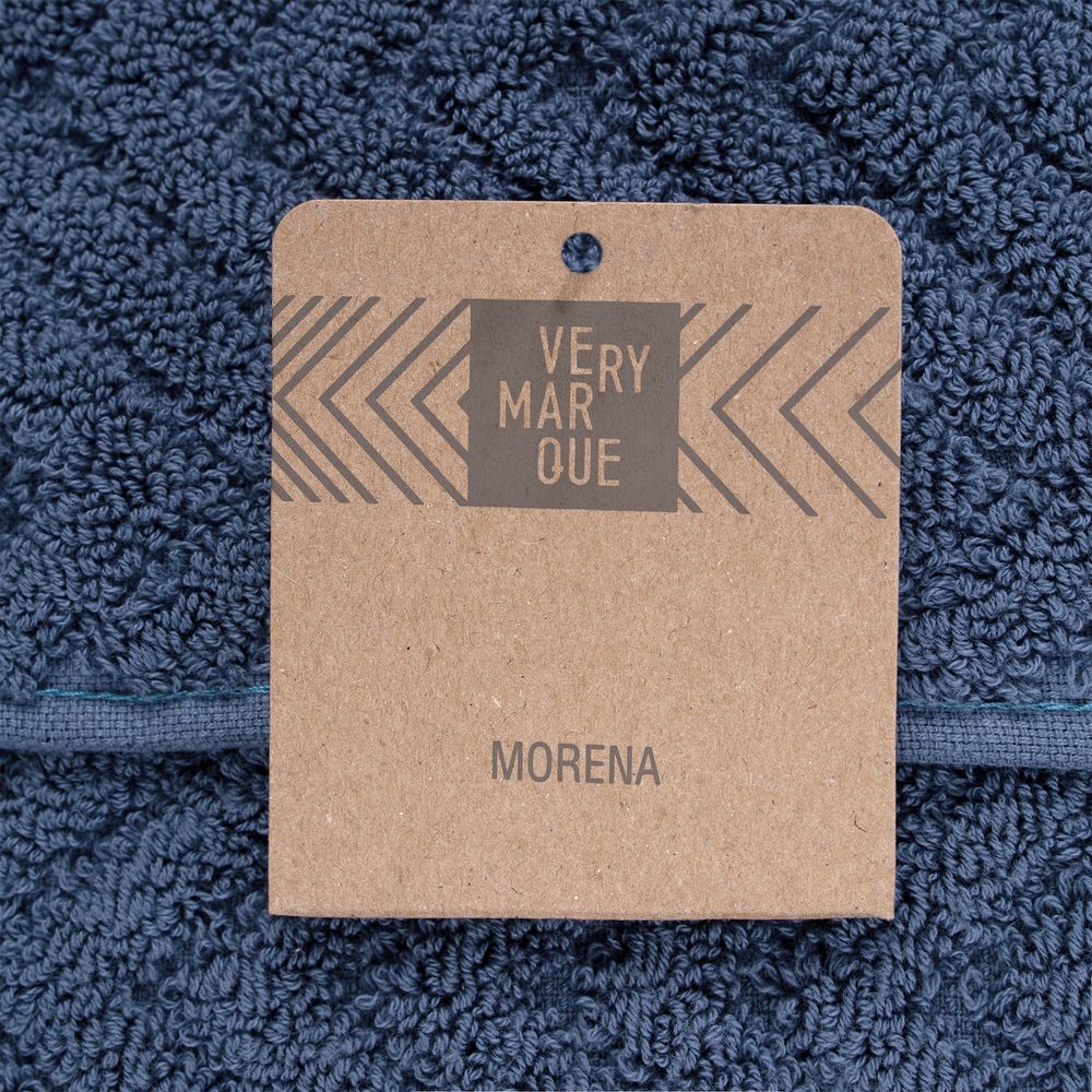 Полотенце Morena, большое, синее заказать под нанесение логотипа