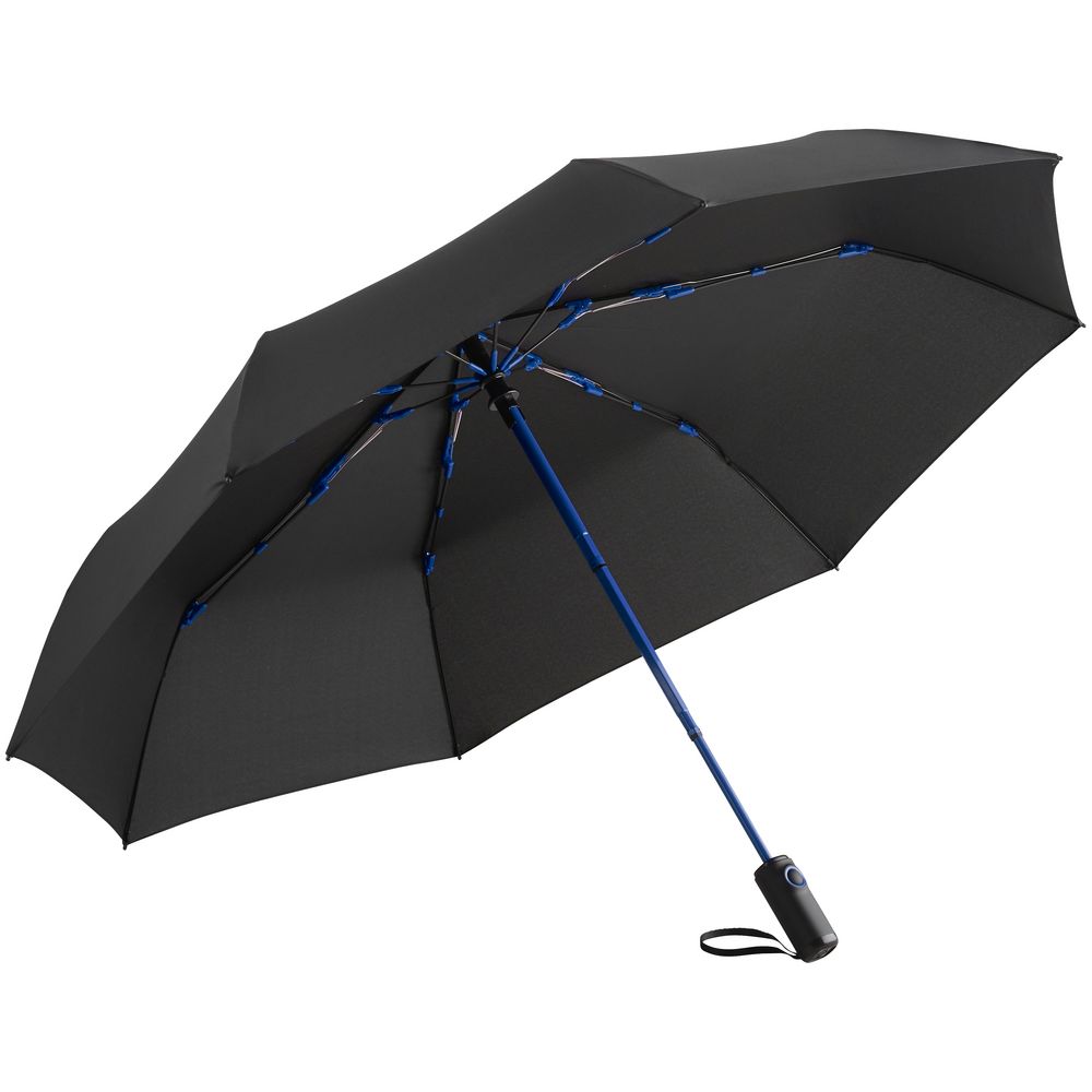 Зонт складной AOC Colorline, синий заказать в Москве
