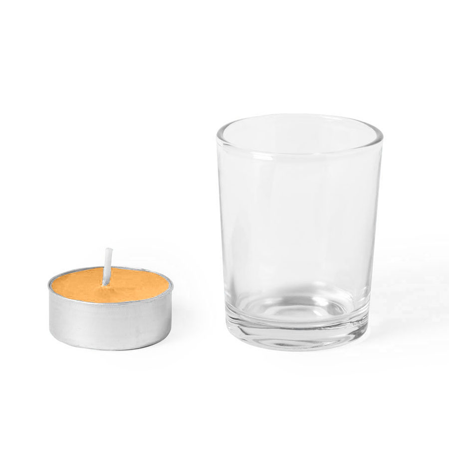 Свеча PERSY ароматизированная (апельсин) заказать под нанесение логотипа
