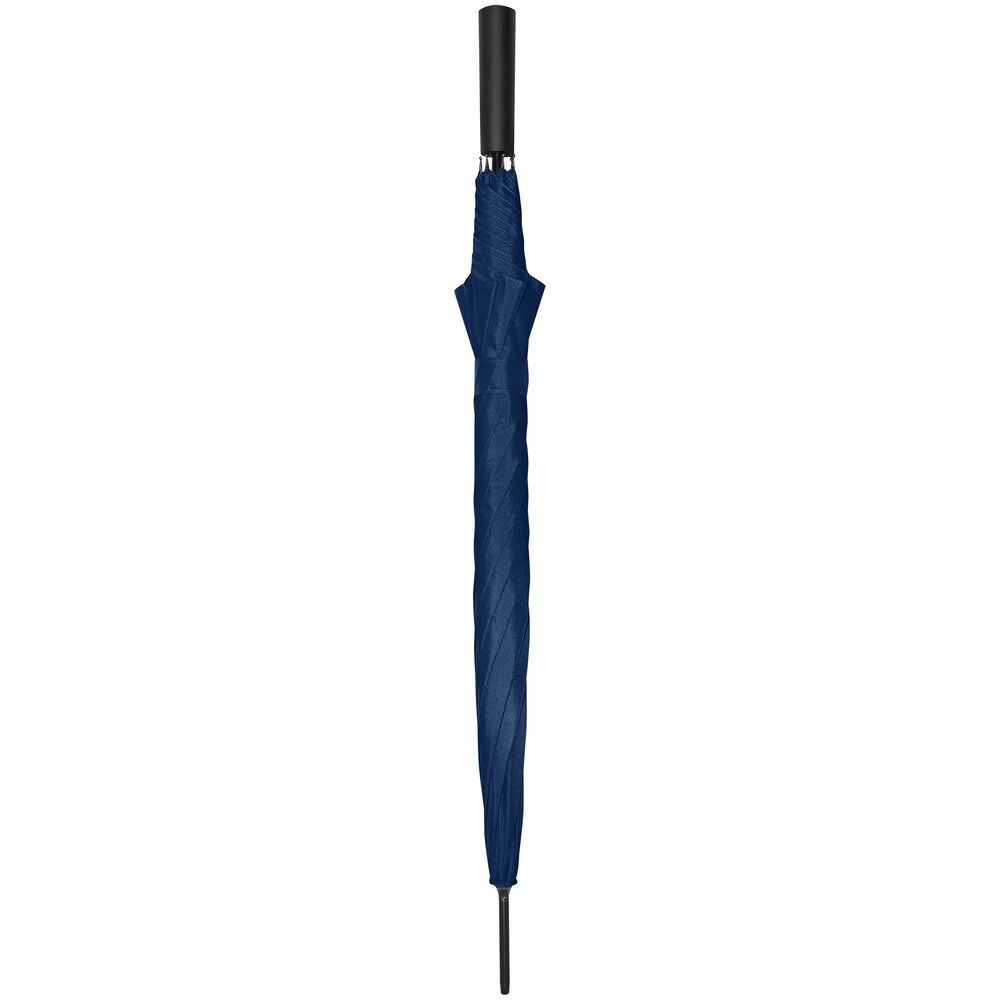 Зонт-трость Dublin, темно-синий на заказ с логотипом компании