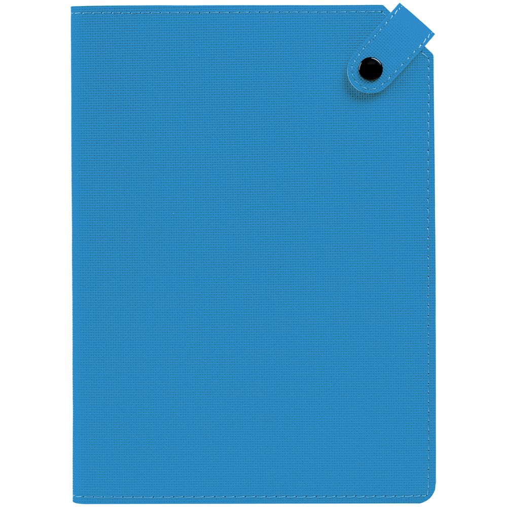 Ежедневник Tenax, недатированный, голубой на заказ с логотипом компании