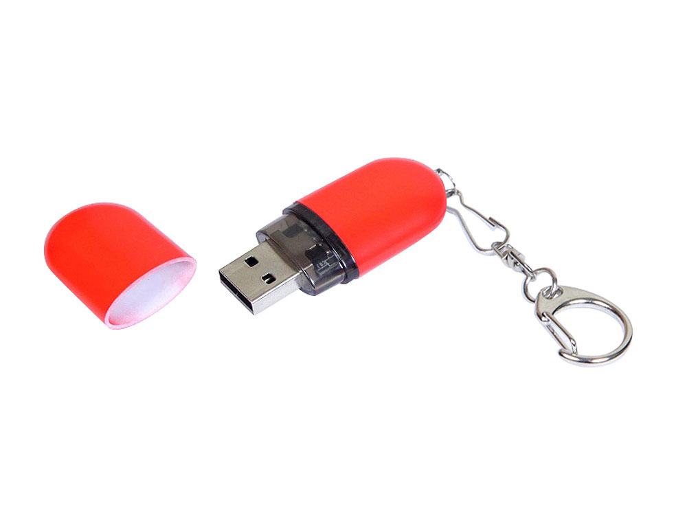 USB 3.0- флешка промо на 128 Гб каплевидной формы заказать под нанесение логотипа