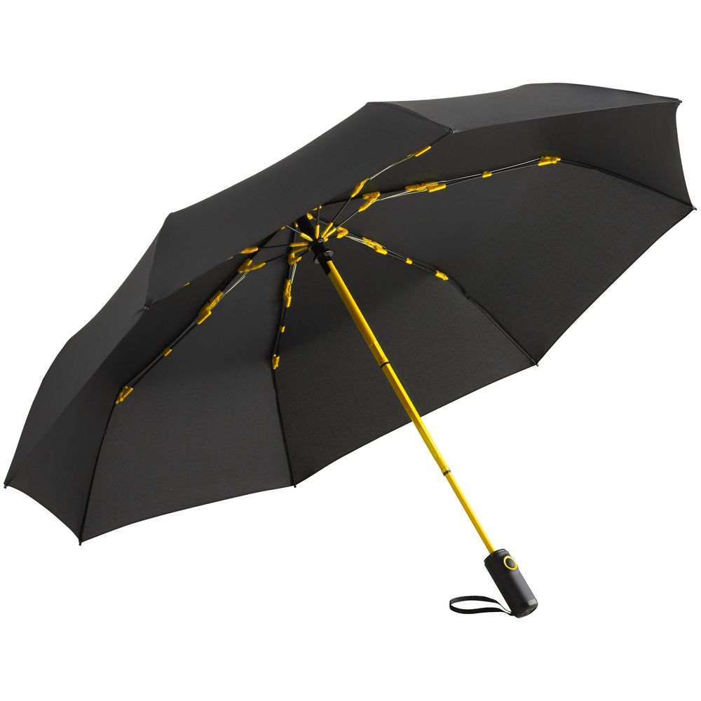 Зонт складной AOC Colorline, желтый оптом под нанесение
