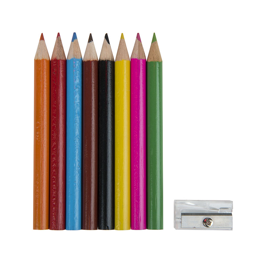Набор цветных карандашей MIGAL (8шт) с точилкой заказать в Москве