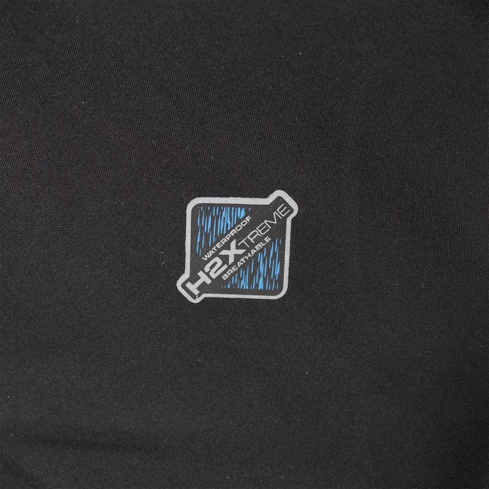 Куртка софтшелл женская Patrol черная с синим, размер XS заказать под нанесение логотипа