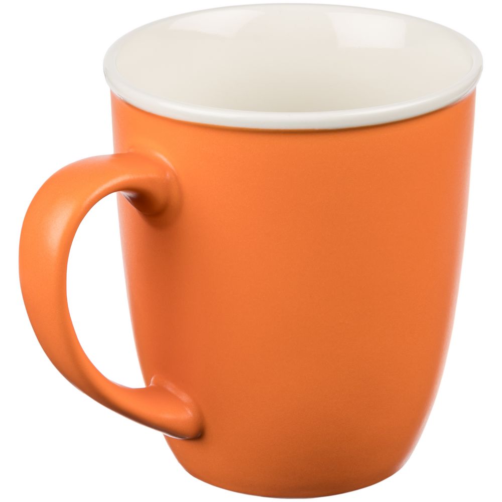 Кружка Doppel, оранжевая заказать под нанесение логотипа