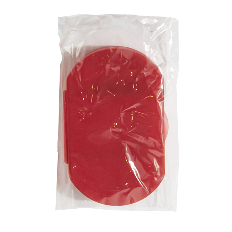 Витаминница TRIZONE, 3 отсека; 6 x 1.3 x 3.9 см; пластик, красная заказать под нанесение логотипа