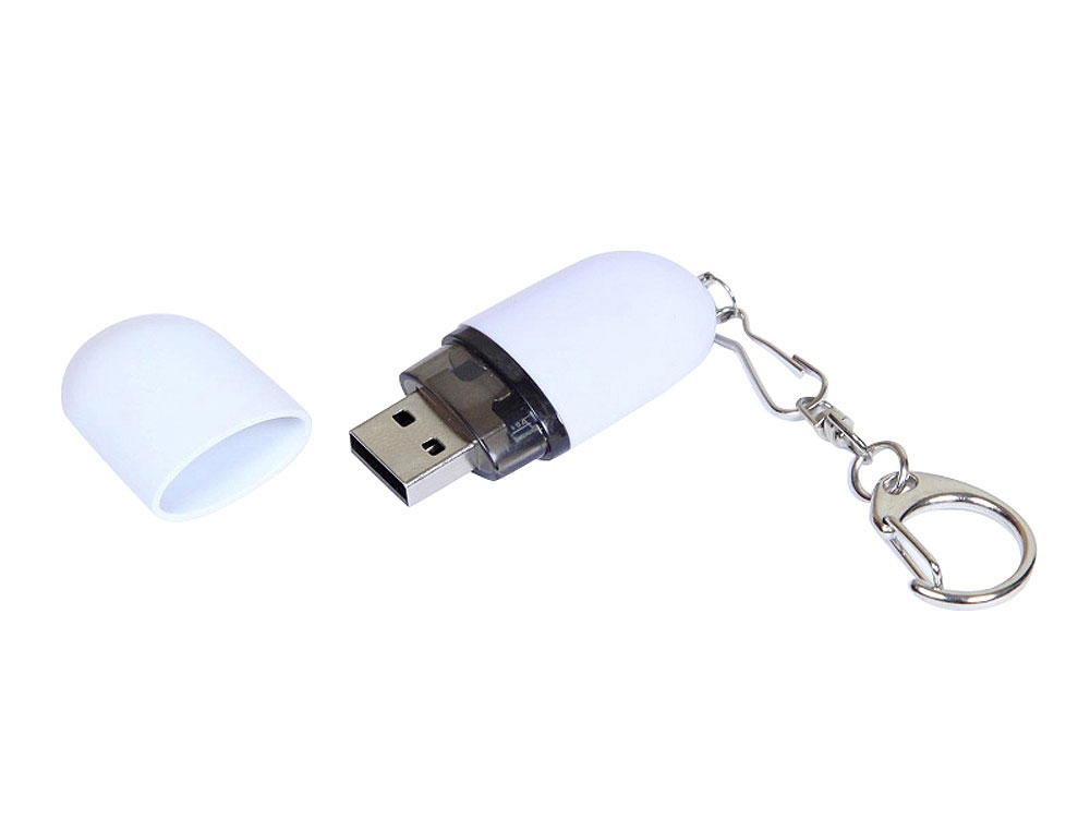 USB 3.0- флешка промо на 128 Гб каплевидной формы заказать под нанесение логотипа