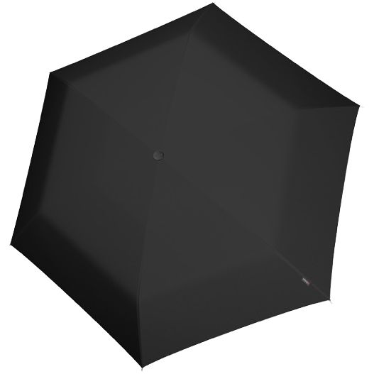 Складной зонт U.200, черный заказать под нанесение логотипа
