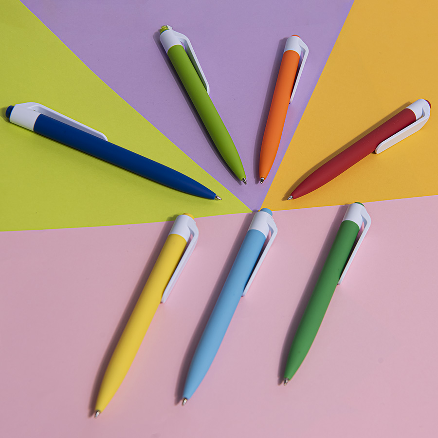 Ручка шариковая N16 soft touch заказать под нанесение логотипа