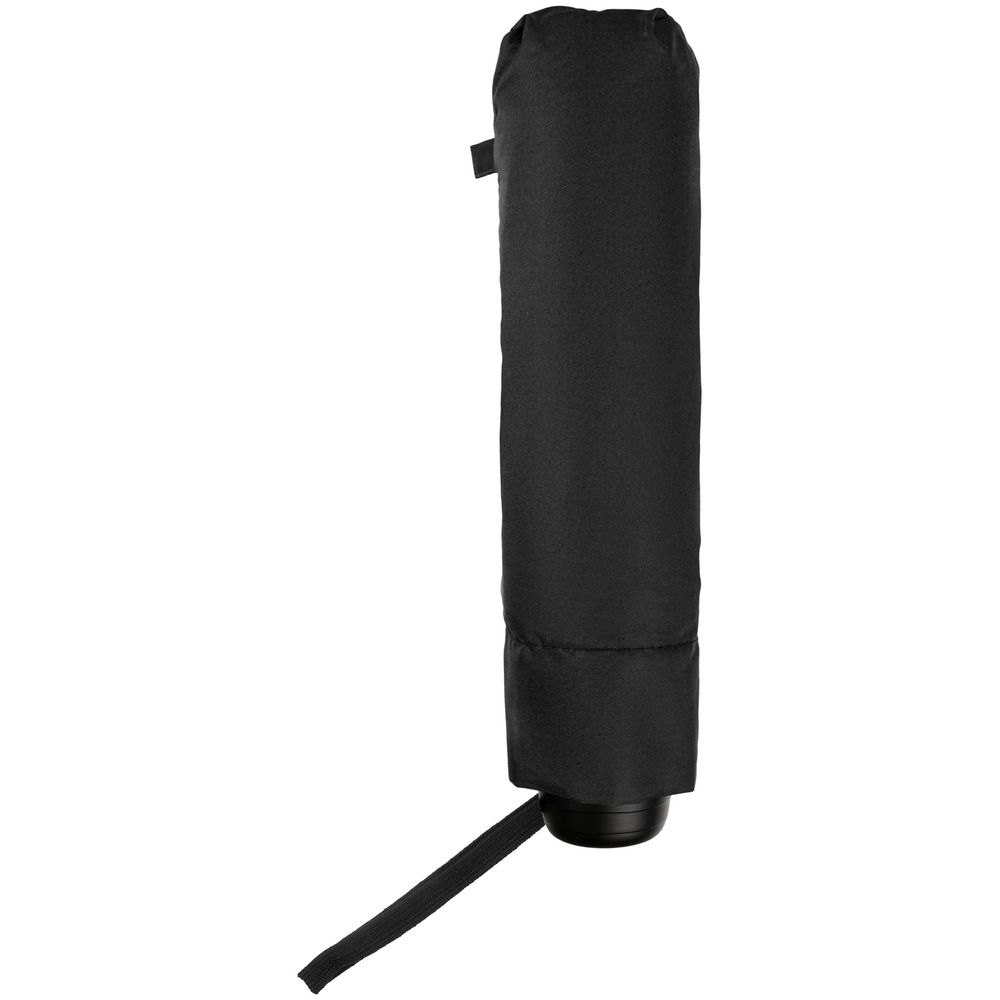 Зонт складной Hit Mini, черный оптом под нанесение
