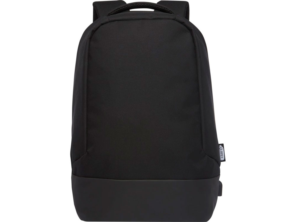 Противокражный рюкзак «Cover» для ноутбука 15’’ из переработанного пластика RPET заказать под нанесение логотипа