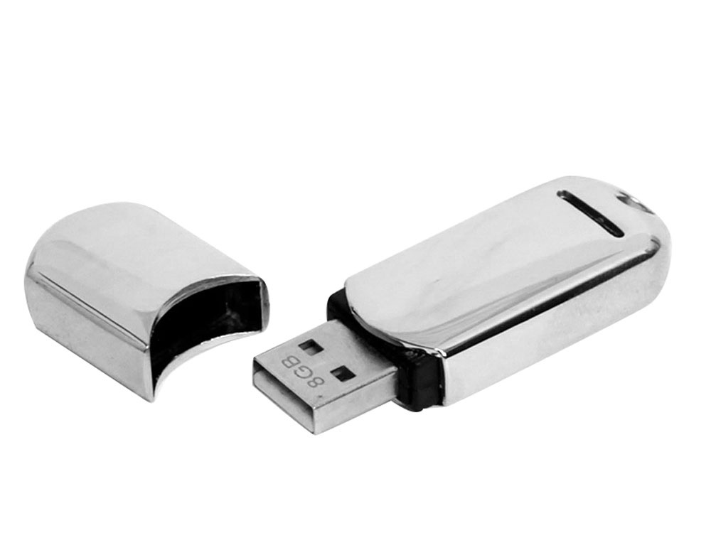 USB 3.0- флешка на 64 Гб каплевидной формы заказать под нанесение логотипа