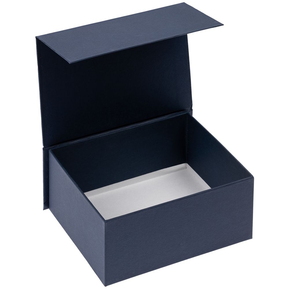 Коробка Magnus, синяя заказать под нанесение логотипа