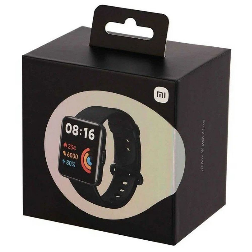 Смарт-часы Redmi Watch 2 Lite, черные заказать под нанесение логотипа