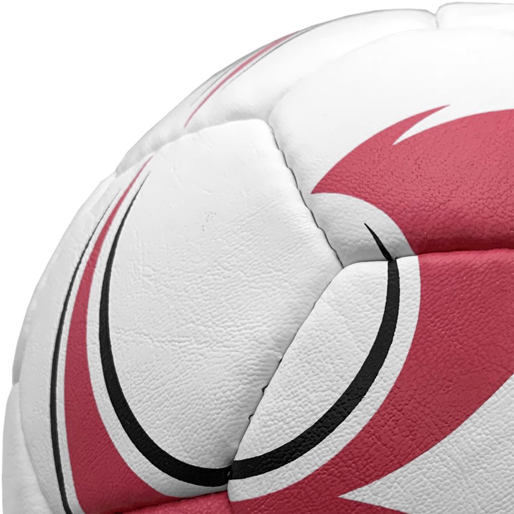Футбольный мяч Arrow, красный на заказ с логотипом компании