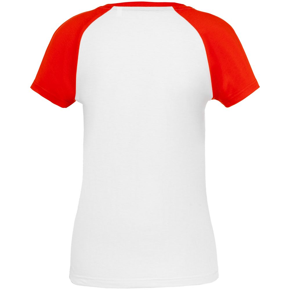 Футболка женская «Ищи суть», белая с красным, размер S заказать под нанесение логотипа