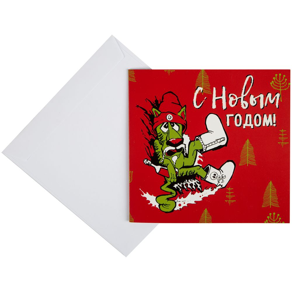 Набор Warmest Wishes: 3 открытки с конвертами заказать под нанесение логотипа