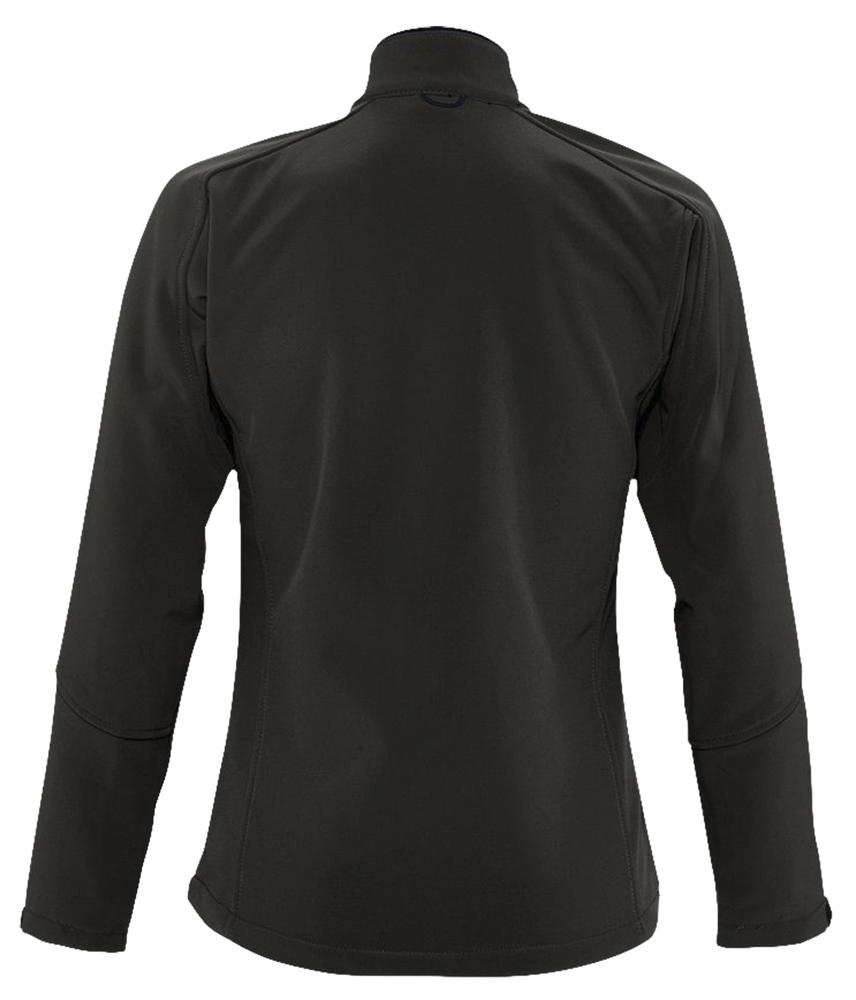Куртка женская на молнии Roxy 340 черная, размер S оптом под нанесение
