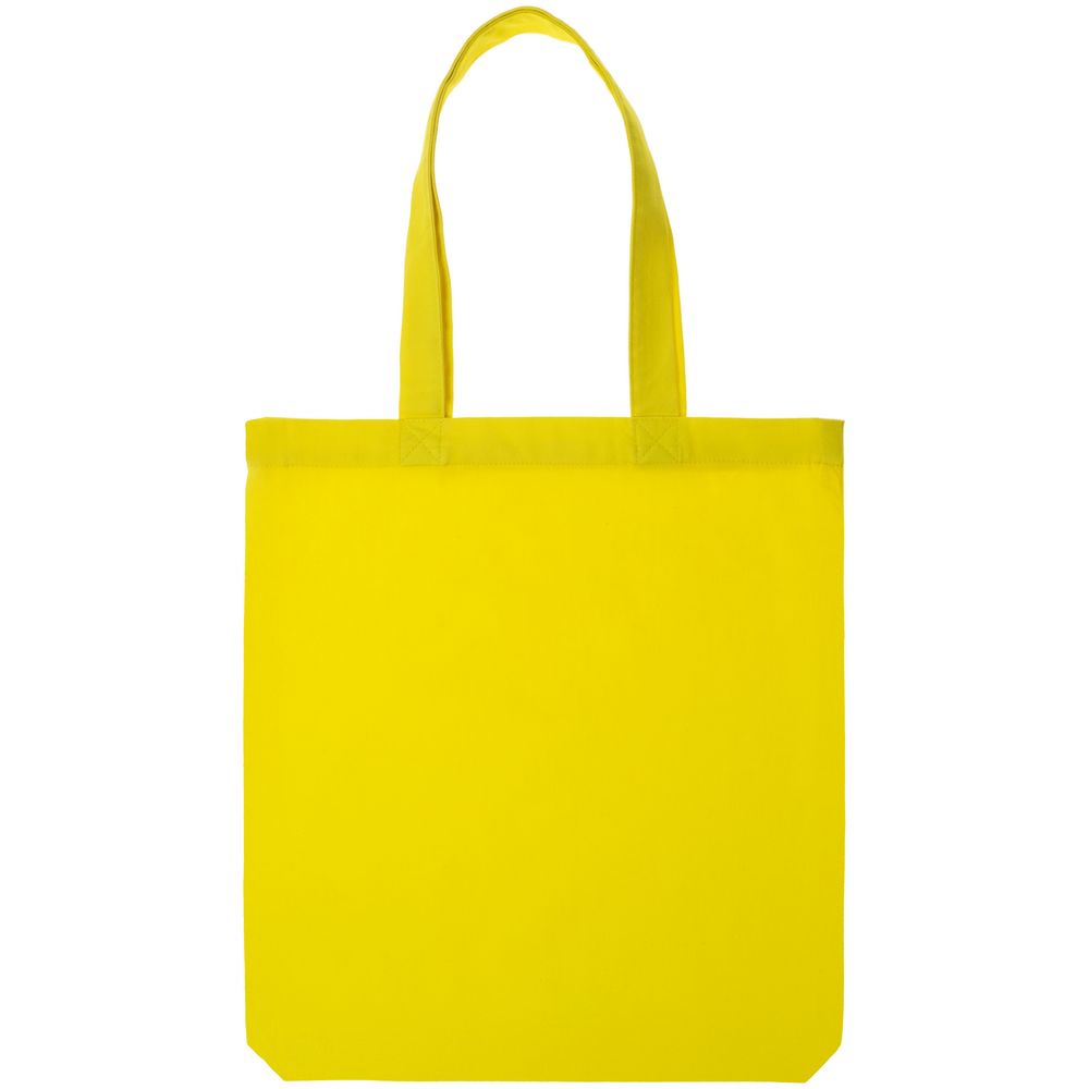 Холщовая сумка Avoska, желтая с нанесением логотипа в Москве