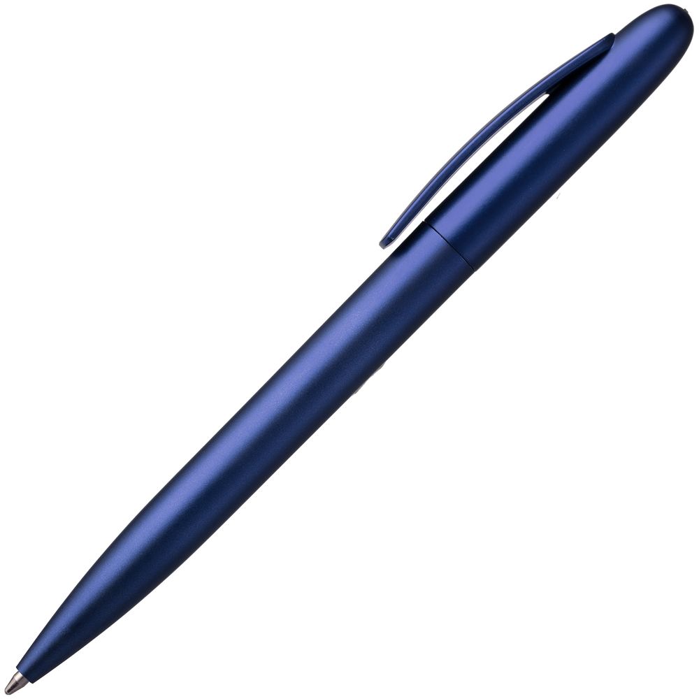 Ручка шариковая Moor Silver, синий металлик заказать под нанесение логотипа