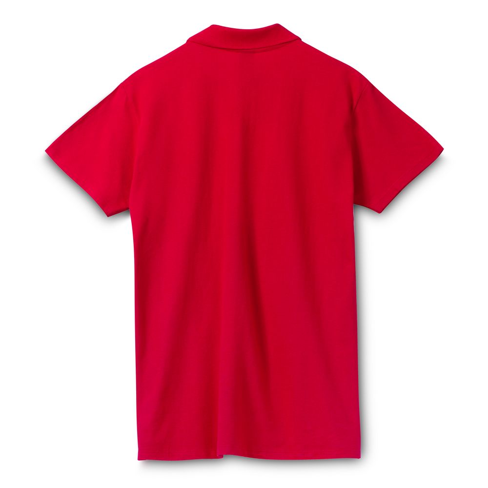 Рубашка поло мужская Spring 210 красная, размер S на заказ с логотипом компании