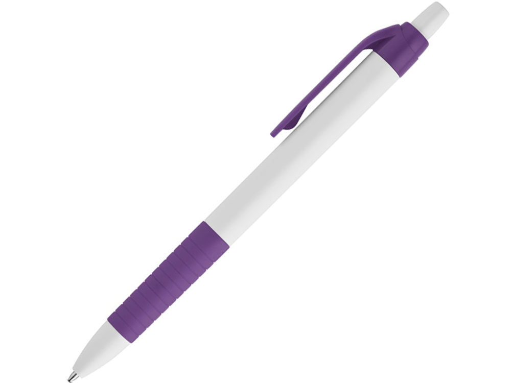 Шариковая ручка с противоскользящим покрытием «AERO» оптом под нанесение