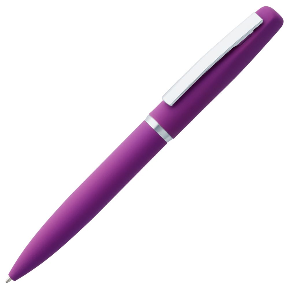 Ручка шариковая Bolt Soft Touch, фиолетовая заказать в Москве