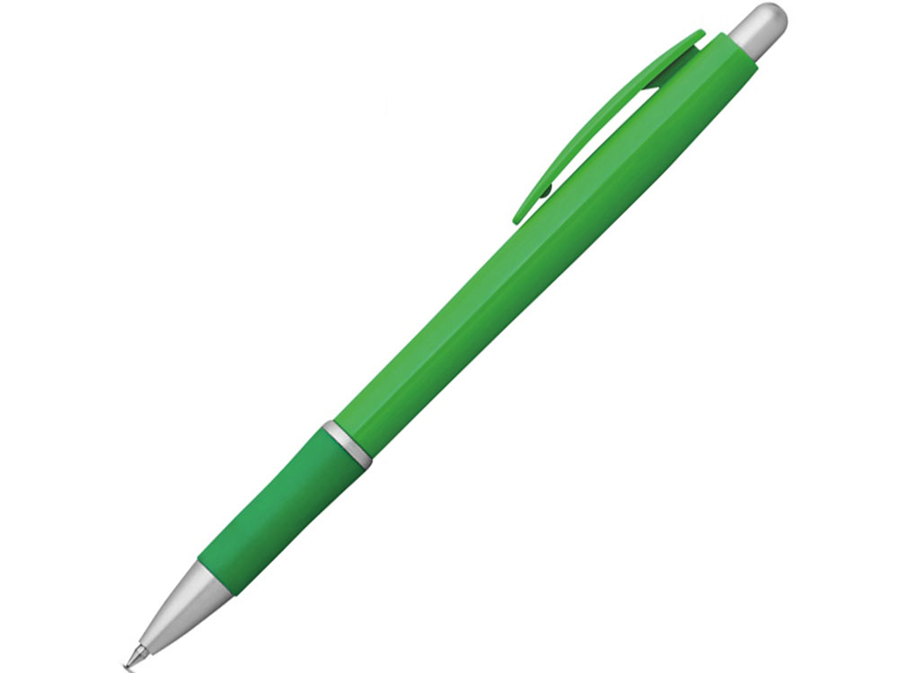 Шариковая ручка с противоскользящим покрытием «OCTAVIO» оптом под нанесение