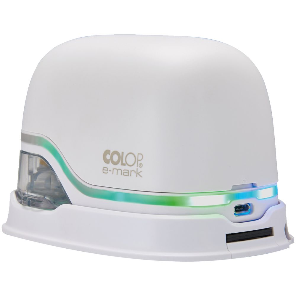 Мобильный принтер Colop E-mark, белый на заказ с логотипом компании