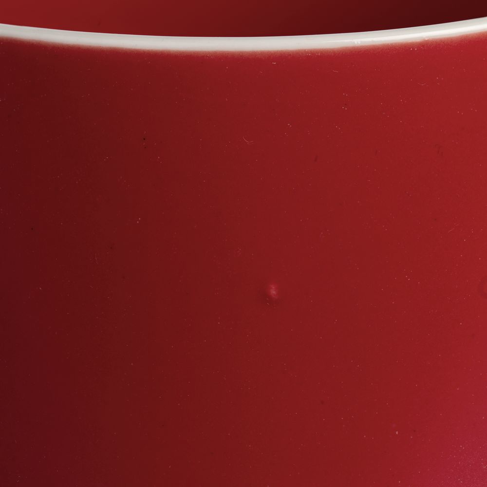 Чашка Fusion, красная, уценка на заказ с логотипом компании