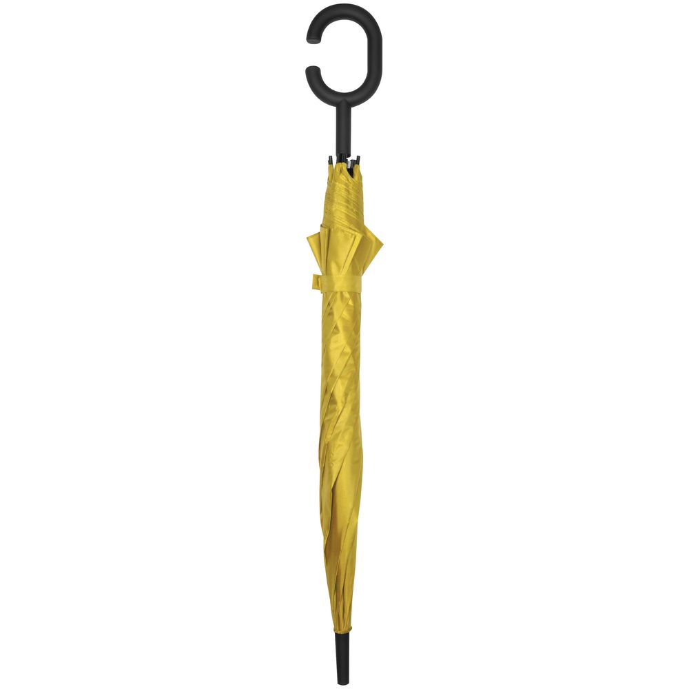 Зонт-трость Charme, желтый заказать под нанесение логотипа