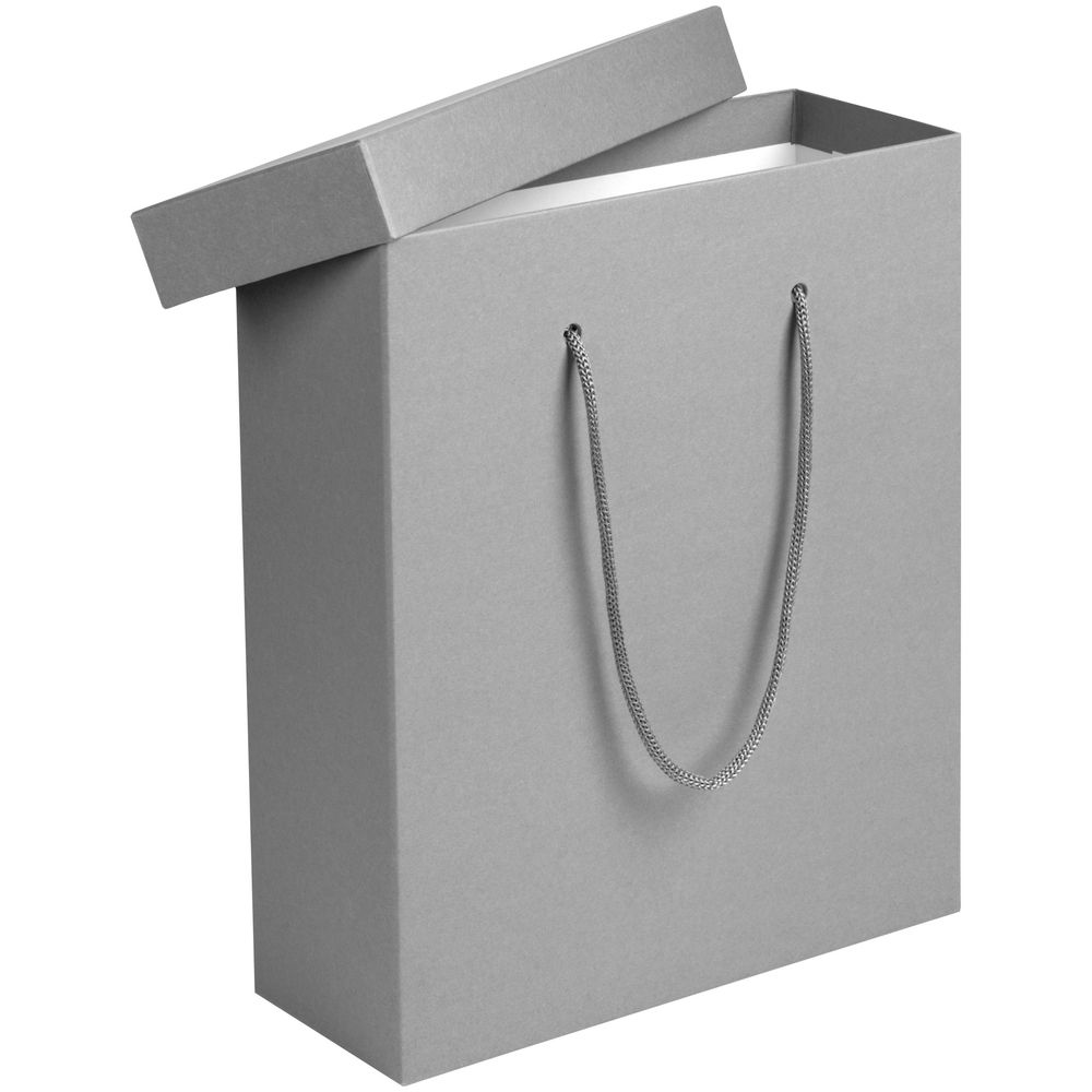 Коробка Handgrip, большая, серая заказать под нанесение логотипа