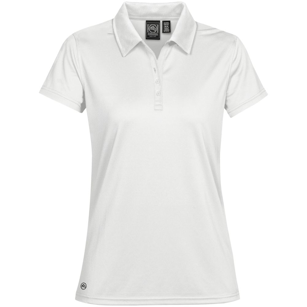 Рубашка поло женская Eclipse H2X-Dry белая, размер XS заказать в Москве