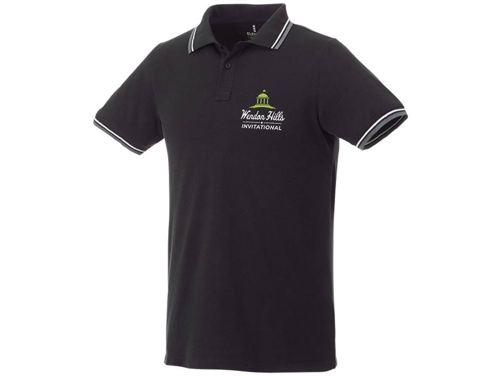 Рубашка поло «Fairfield» мужская на заказ с логотипом компании