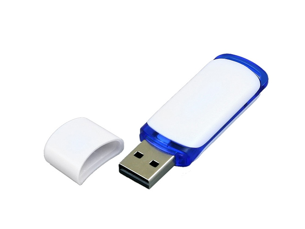 USB 3.0- флешка на 64 Гб с цветными вставками заказать под нанесение логотипа