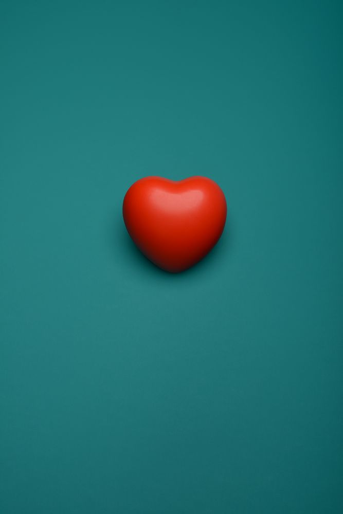 Антистресс «Сердце», красный оптом под нанесение