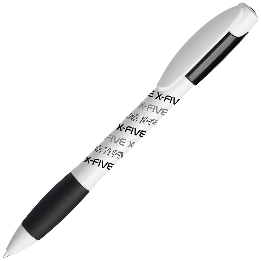 Ручка шариковая с грипом X-5 заказать под нанесение логотипа