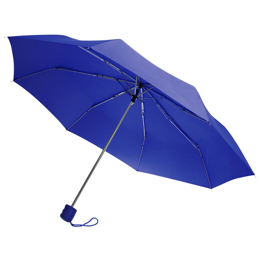 Зонт складной Basic, синий оптом под нанесение