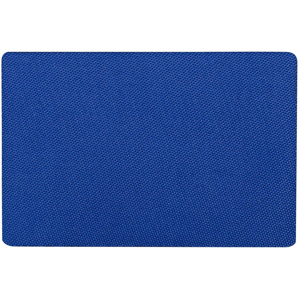 Наклейка тканевая Lunga, L, синяя оптом под нанесение