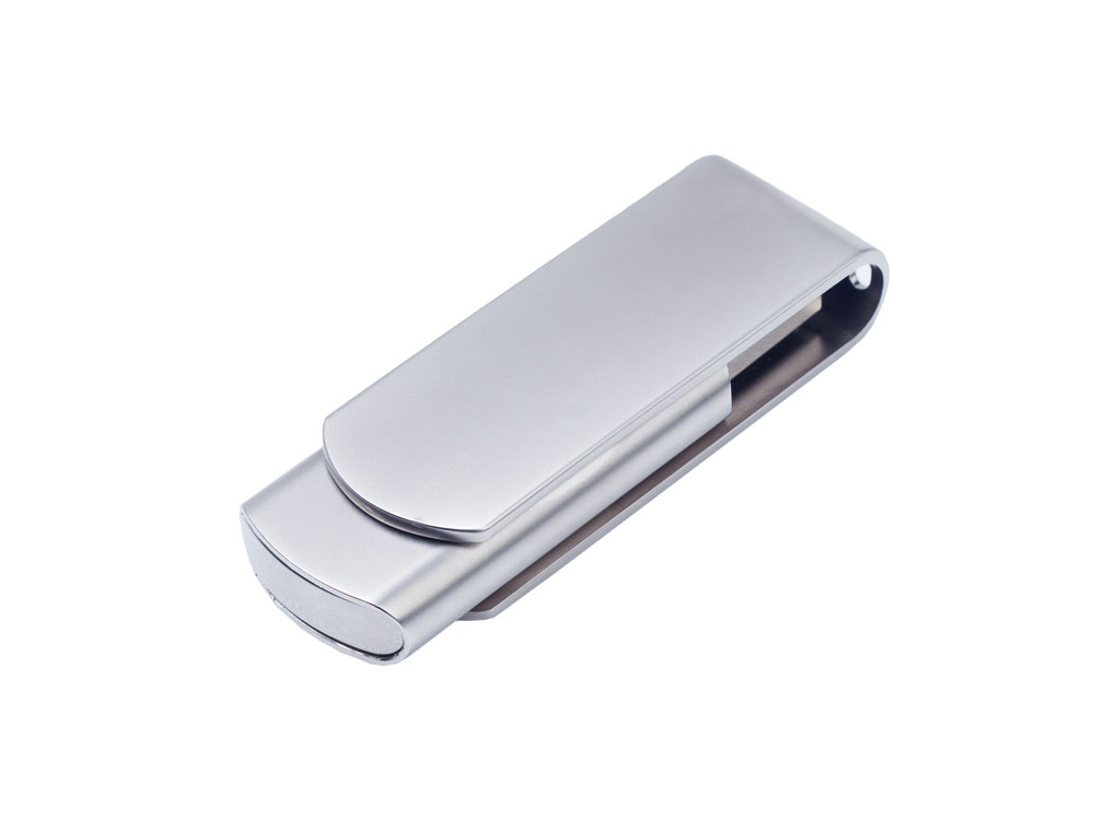 USB 3.0- флешка на 16 Гб глянцевая поворотная заказать под нанесение логотипа