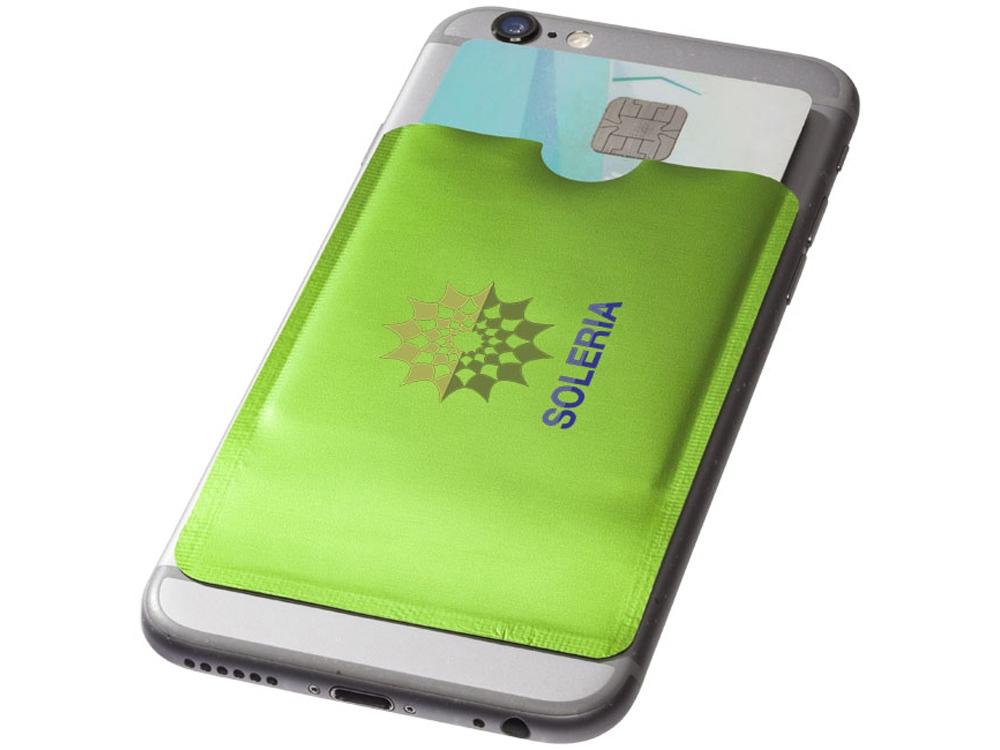 Бумажник для карт с RFID-чипом для смартфона на заказ с логотипом компании