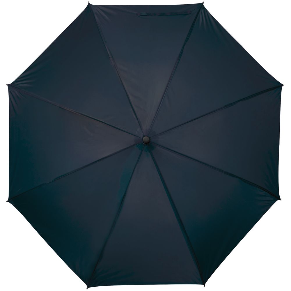 Зонт-трость Charme, темно-синий на заказ с логотипом компании